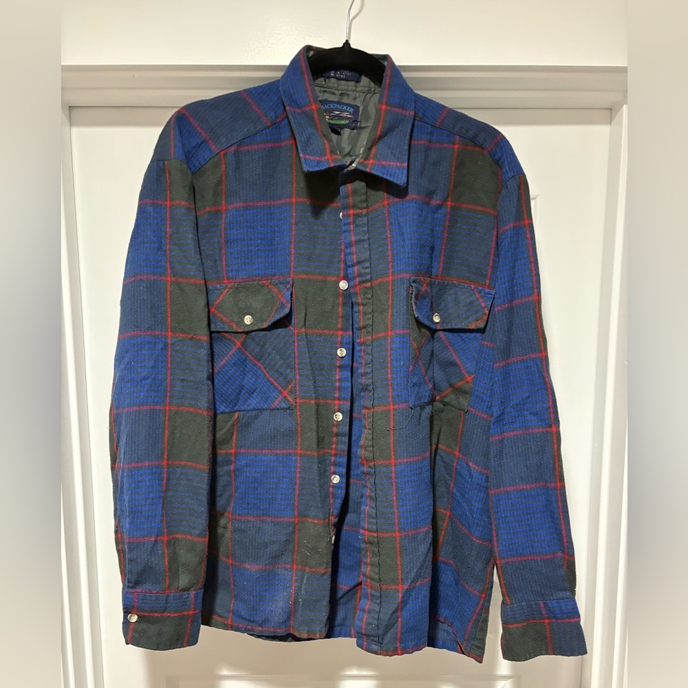 Flannel button down